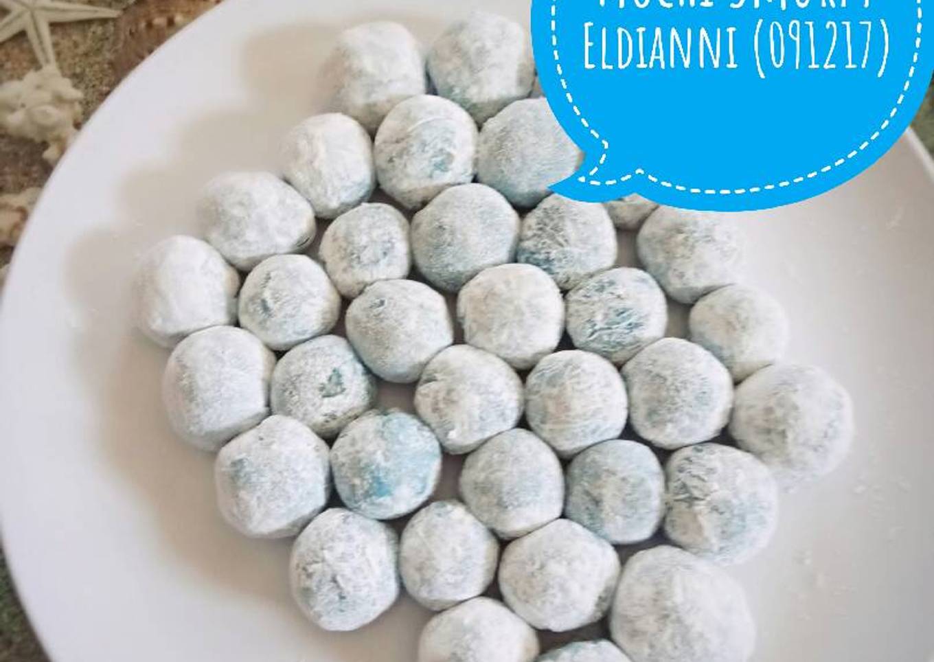 Resep Mochi Smurfy