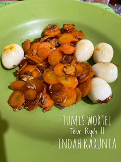 Foto resep Tumis Wortel Telur Puyuh