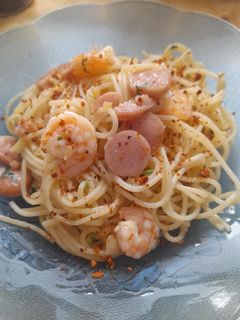 Foto resep Spaghetti Aglio Olio