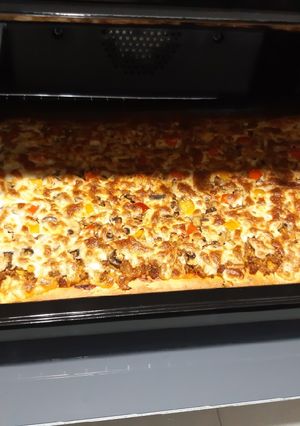 عکسی از دستور خمیر پیتزا (بسیار سبک و ترد)