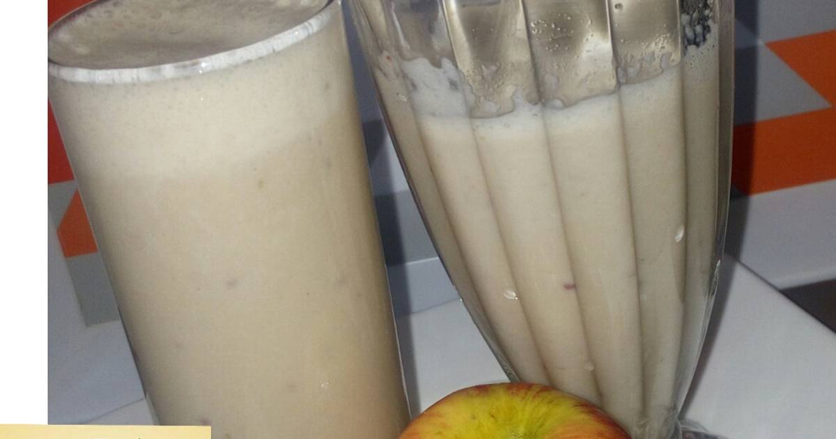 Apple banana smoothie Recipe by Salamatu Mai Kyari (fyazil's Cuisines) -  Cookpad
