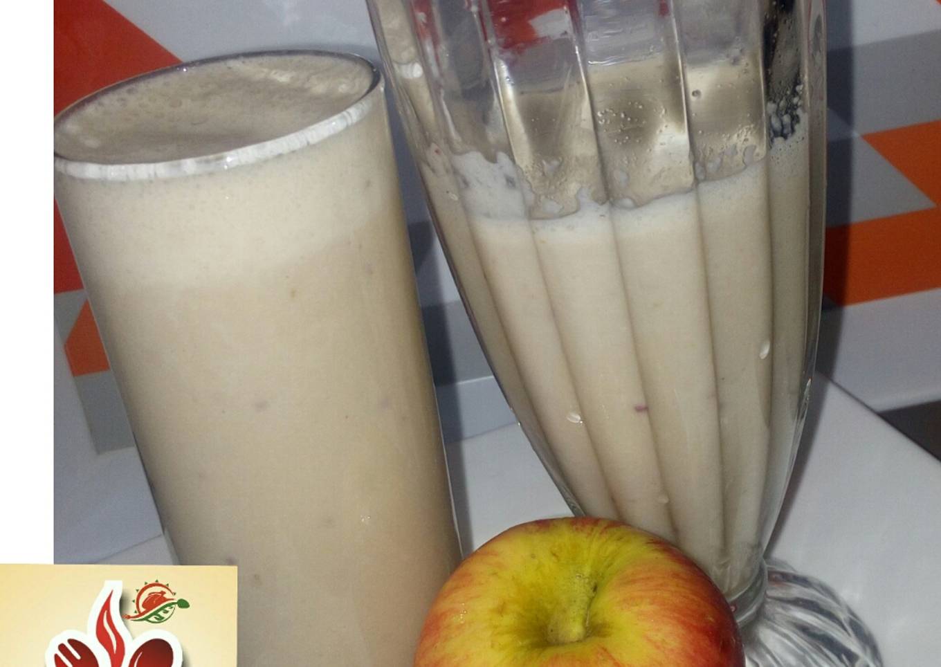 Apple banana smoothie