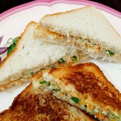 Healthy Curd Sandwiches A picture of Healthy Curd Sandwiches.