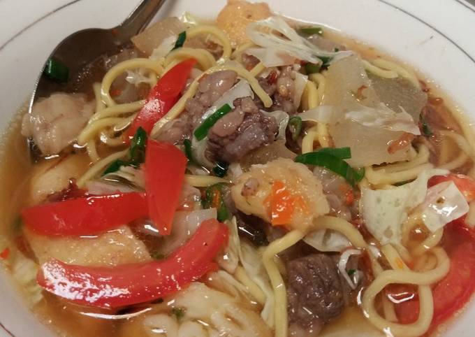 Yuk intip, Resep buat Soto mie Kw yang nikmat