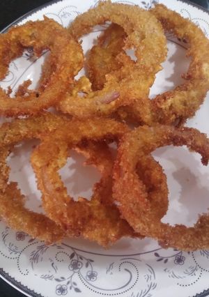 A picture of Onion rings.