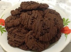 Foto resep Good Time Chocochips Cookies Kering #KamisManis
