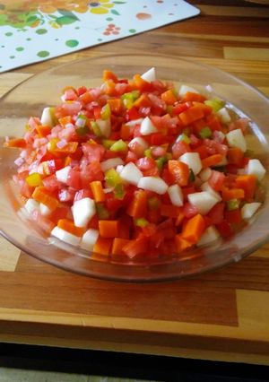 Una foto de Ensalada mixta