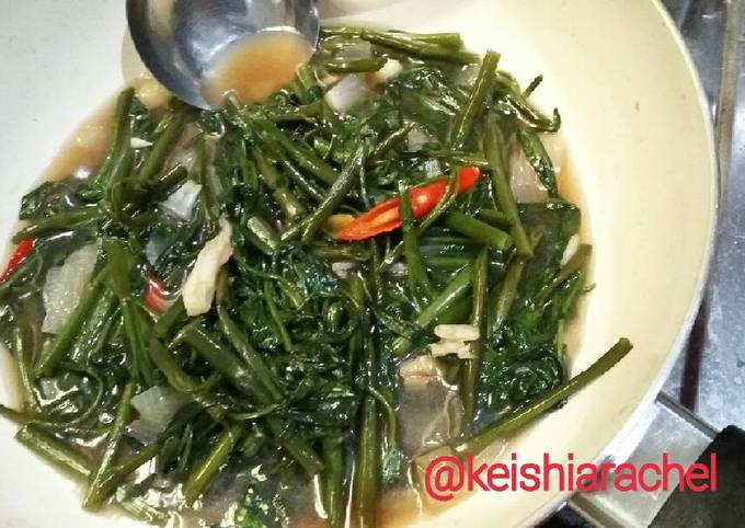 Resep Tumis/Cah Kangkung Sedaapp👍 Anti Gagal