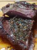 Parrilla de carne a la brasa (entrañas, panceta, lomo, morcilla)