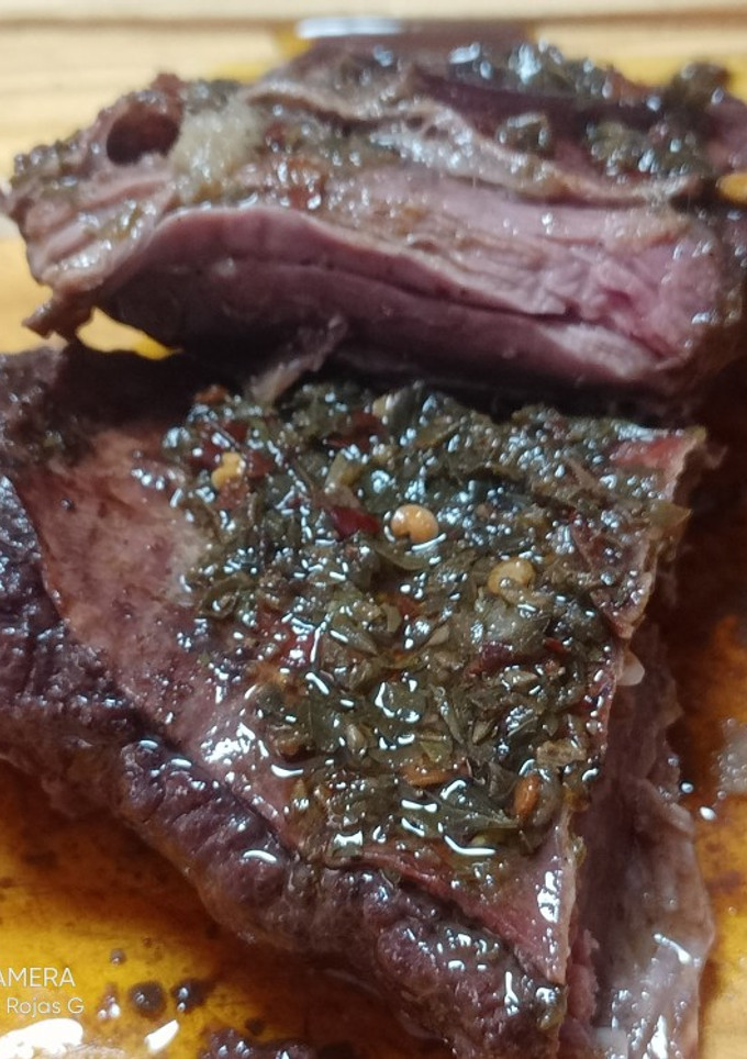 Una foto de Parrilla de carne a la brasa (entrañas, panceta, lomo, morcilla)
