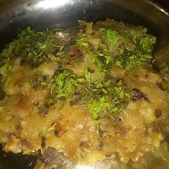A picture of Aloo Ka Chokha.