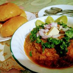A picture of Pav Bhaji.