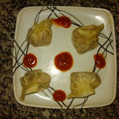 A picture of Chicken Momo.