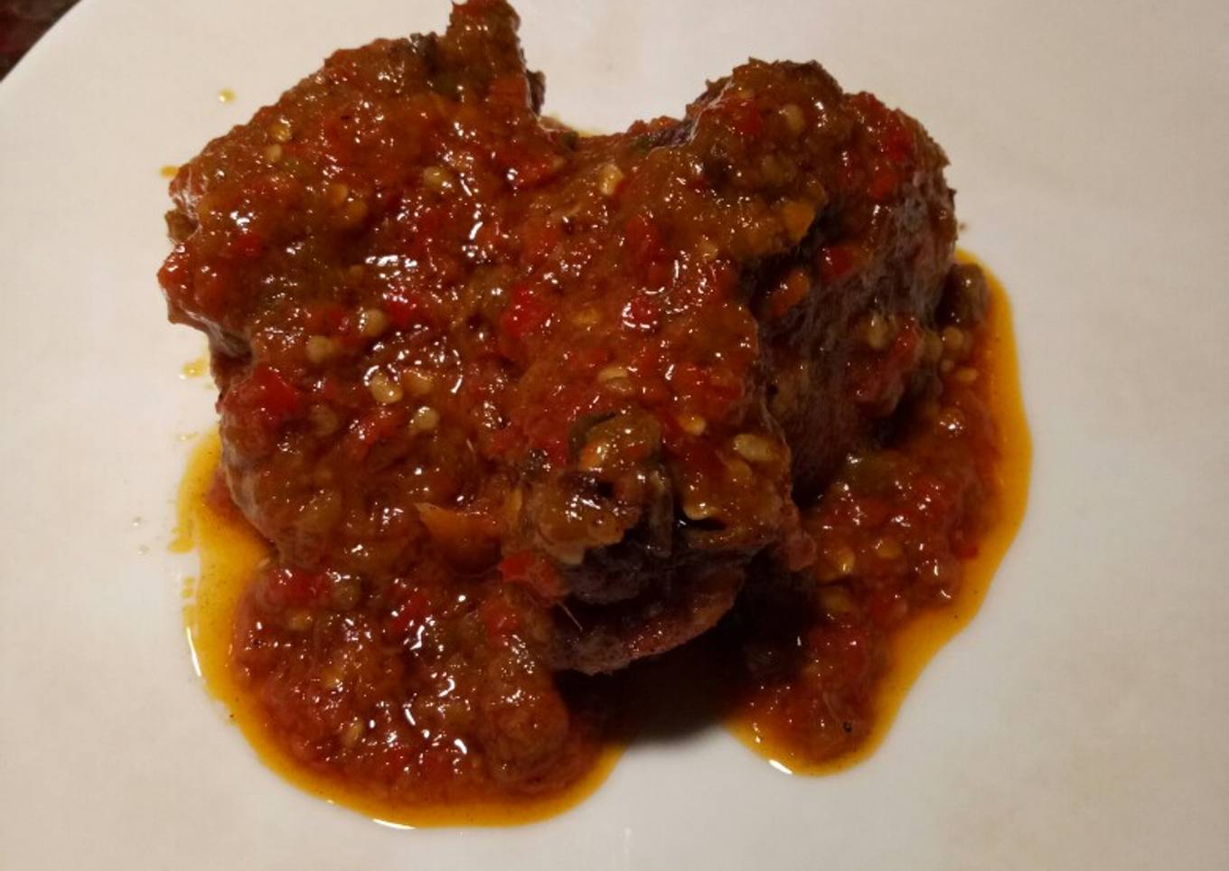 Ayam rica rica ala rumahan