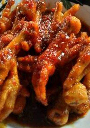 Foto resep Ceker Ayam Kecap Pedas