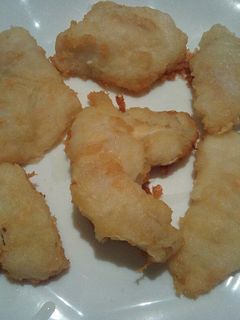 Una foto de Bacalao rebozado