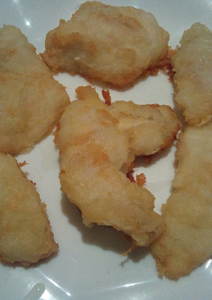 Una foto de Bacalao rebozado