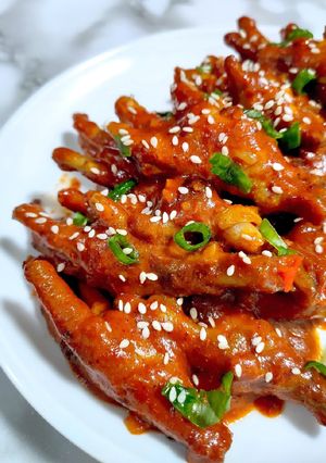 Foto resep Ceker pedas ala Korea (Meaun Dakbal)