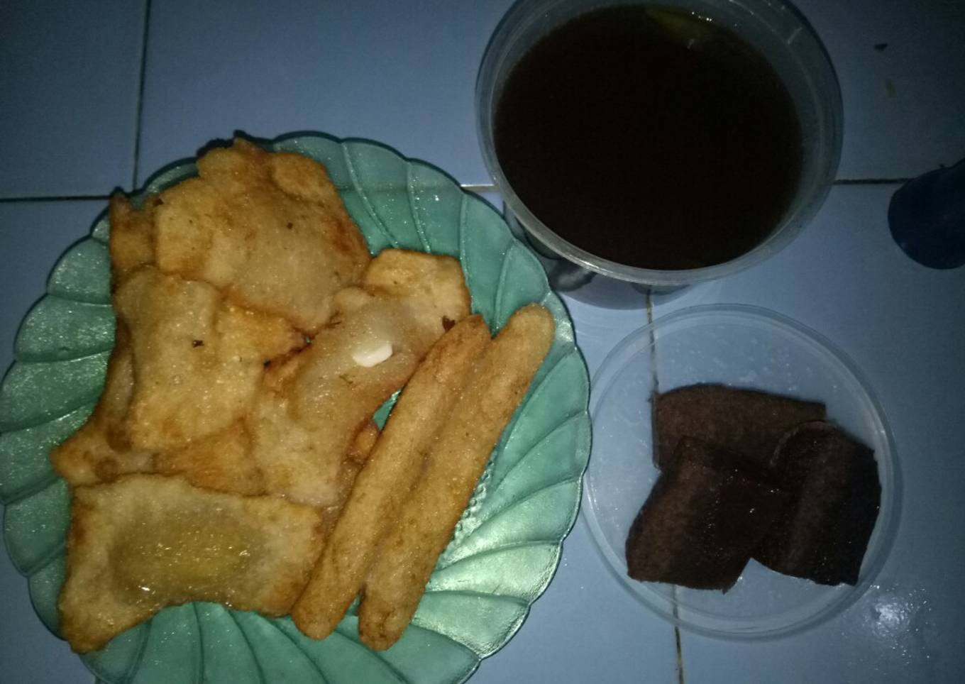 Pempek (Tanpa ikan) simple