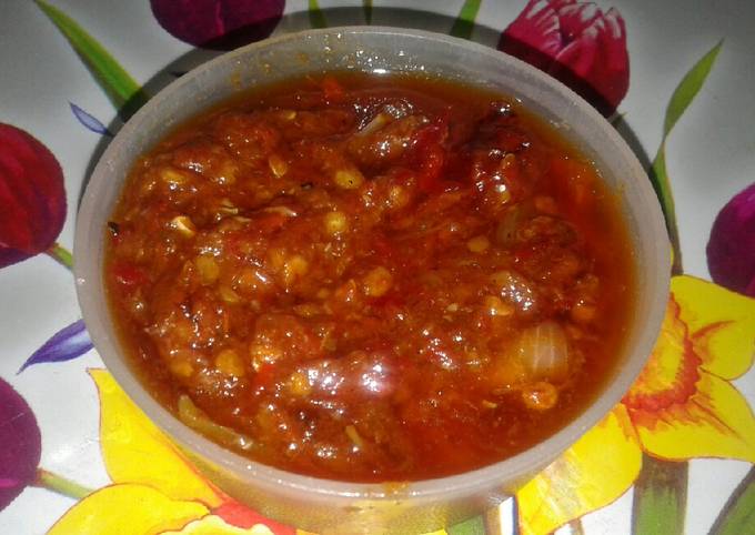 Sambal bawang ala bu rudy