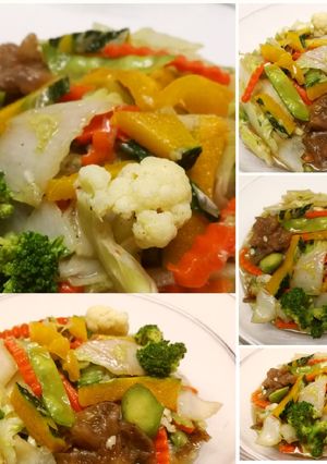 รูปของ 🥦🥕ผัดผักเก้าเซียน🥗