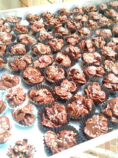 Foto resep 3* Choco Cornflakes Cookies