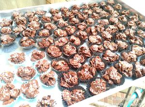Foto resep 3* Choco Cornflakes Cookies
