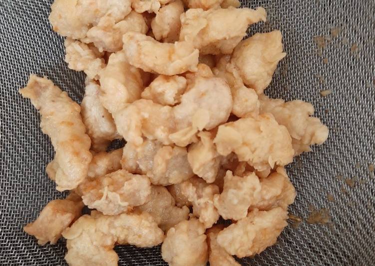 Resep Ayam PopCorn Crispy Anti Gagal