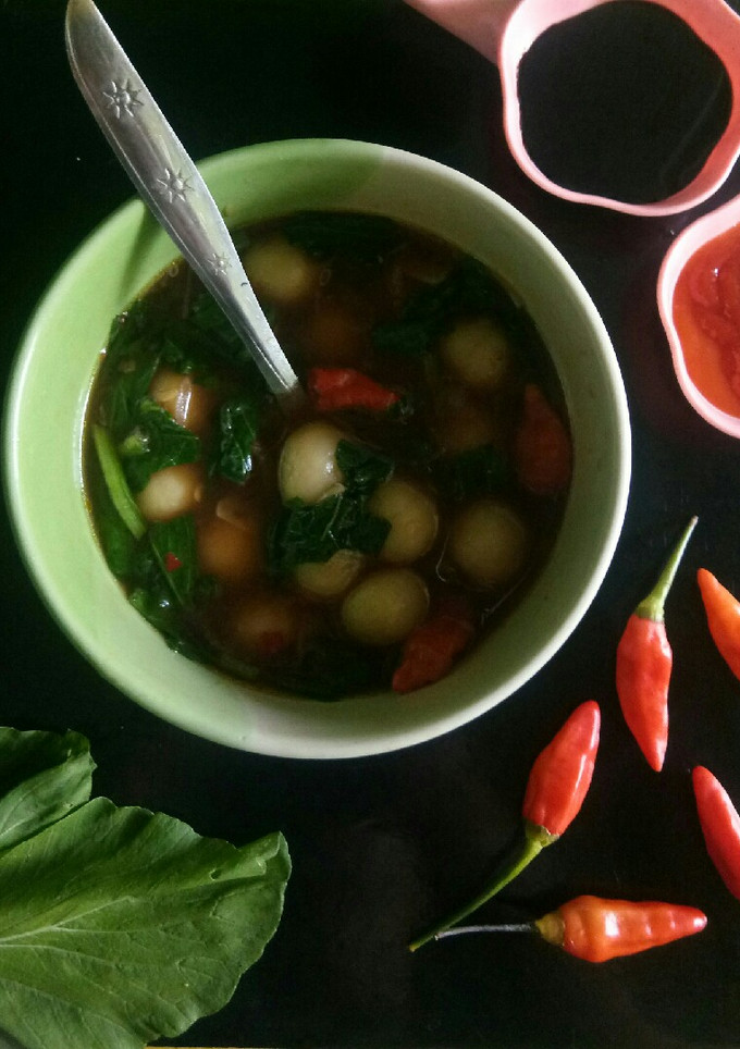 Foto resep 14. Cilok Kuah