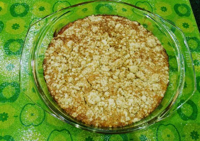 Simple Way to Prepare Favorite Rhubarb and Apple Crumble