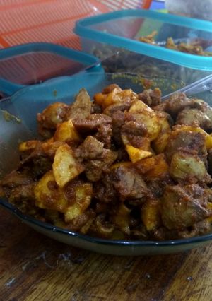 Foto resep Sambal goreng ketang dan pelo ati #5resepterbaruku