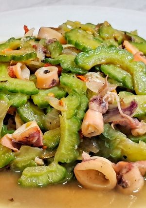 Foto resep Tumis Pare Cumi Asin