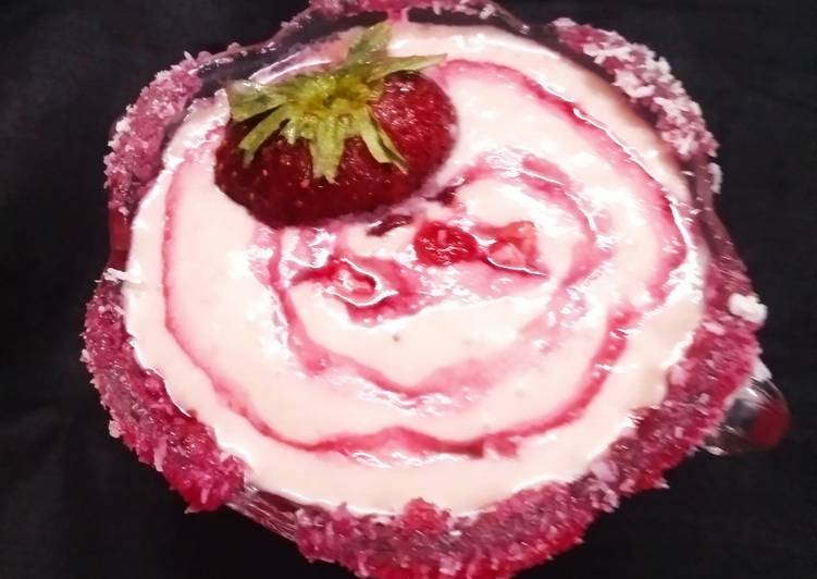 Step-by-Step Guide to Make Perfect Strawberry Colada Masti