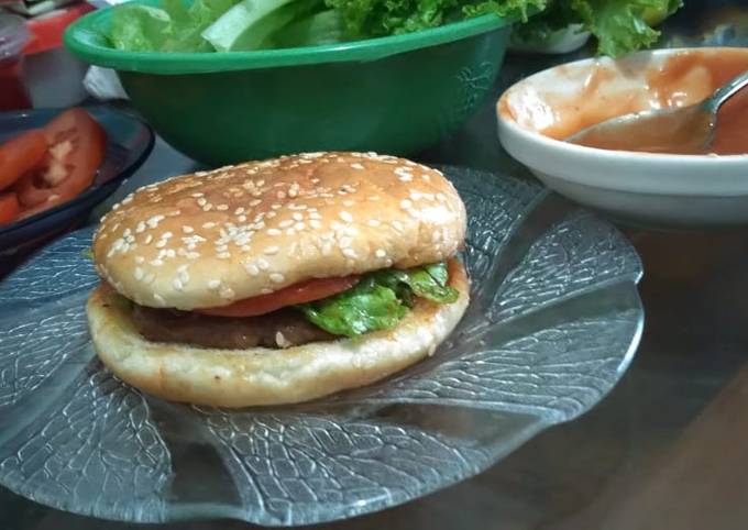 Ini dia! Resep membuat Beef Patty Burger yang sesuai selera