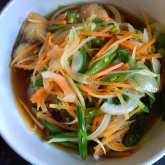 A picture of Mackerel “Namban-zuke”.