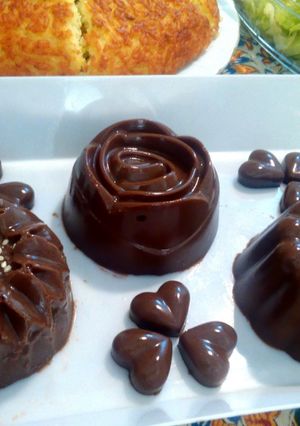 عکسی از دستور دسر شیر کاکائو و قهوه