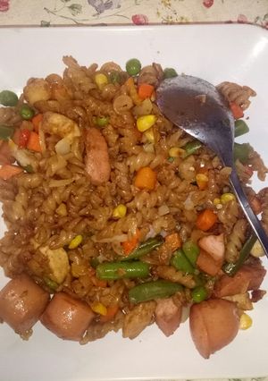 Foto resep Tumis makaroni mentega (menu diet)