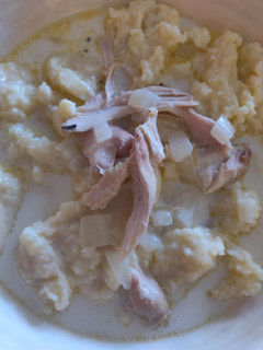 A picture of Cream of Chicken & Dumpling Soup (Ninja Foodi Version).