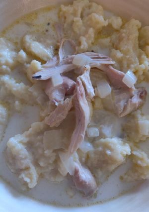 A picture of Cream of Chicken & Dumpling Soup (Ninja Foodi Version).