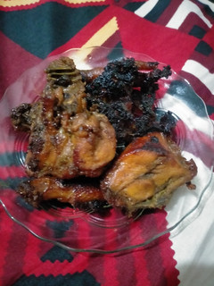 Foto resep Ayam bakar bumbu ayam goreng instan