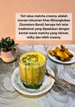 Foto resep Teh Talua Matcha Creamy