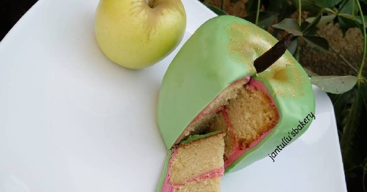 Order Green Apple Glaze Cake Online From Kawaii Cakes-Online Cake  Delivery,Chennai