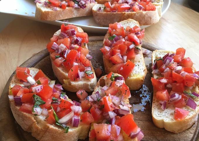 Klassische Bruschetta Rezept von Sophie V. - Cookpad