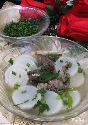 Foto resep Sop daging lobak