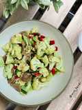 Tumis Kembang Kol + bawang daun ala chinese food