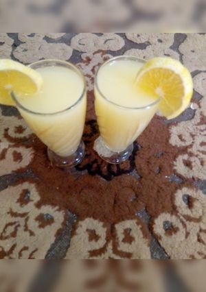 A picture of Home made exotic drink.