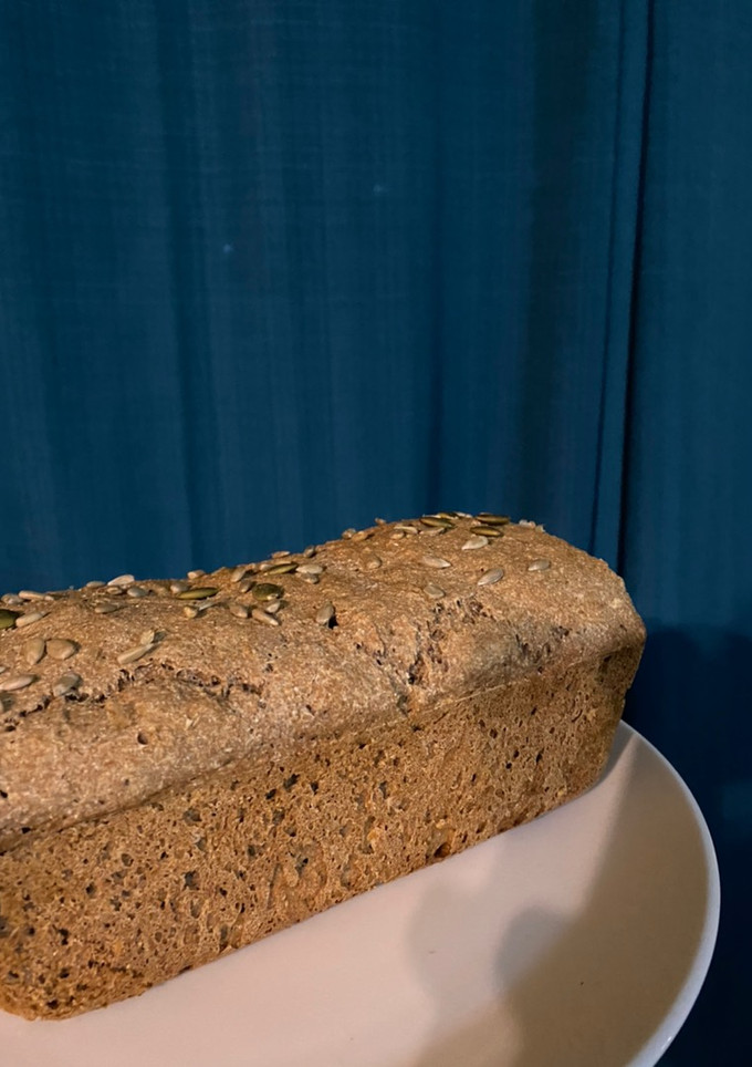 Una foto de Pan integral sin materia grasa (apto para veganos)