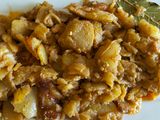 Patatas Panadera con Salsilla al Ajillo y Pistachos
