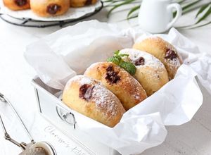 Foto resep Bomboloni Kulit Pisang