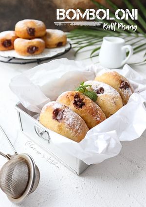 Foto resep Bomboloni Kulit Pisang